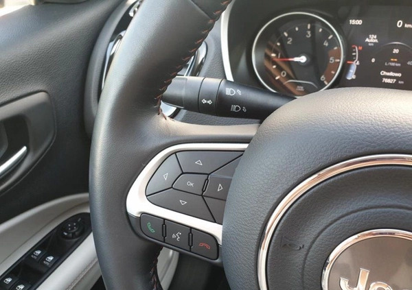 Jeep Compass cena 109900 przebieg: 76827, rok produkcji 2019 z Warszawa małe 352